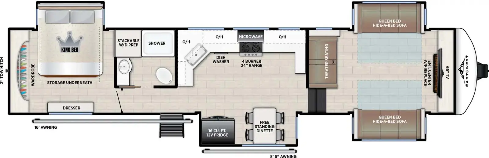 390FL Floorplan Image